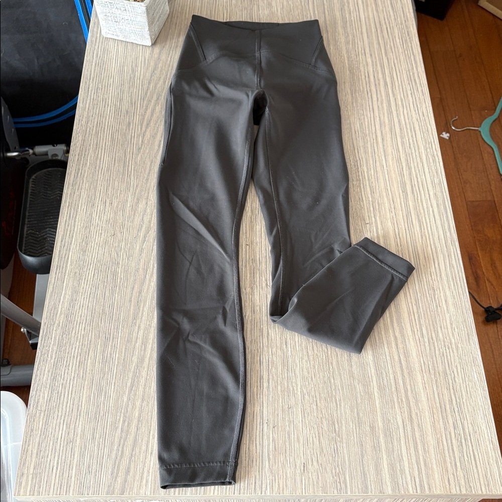 Lululemon InStill High-Rise Tight Dark Gray | Size 0 | LW5DJTS - Picture 3 of 10